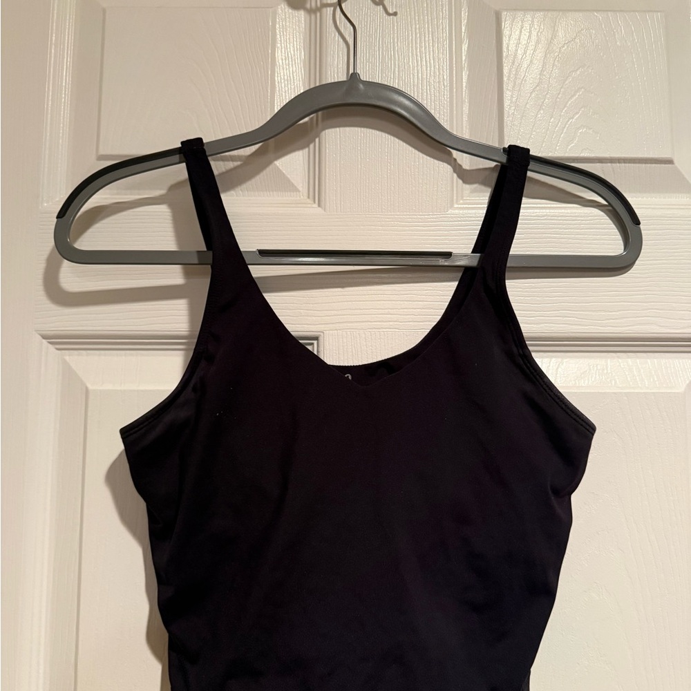 Black Women's Athletic Top